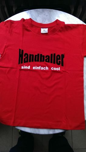 Motiv-Shirt / Handballer